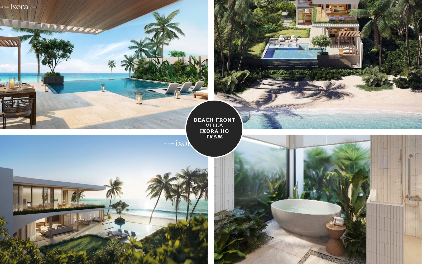 beach front villa ixora ho tram